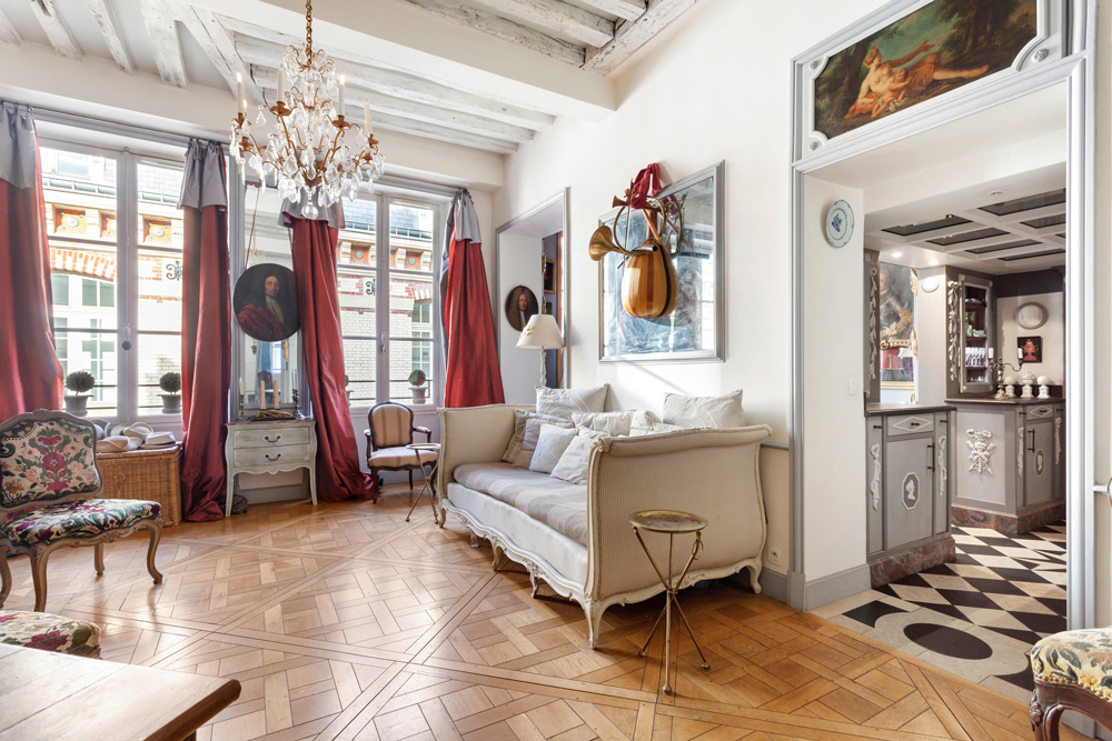 Espace pour tournage à Paris - appartement historique