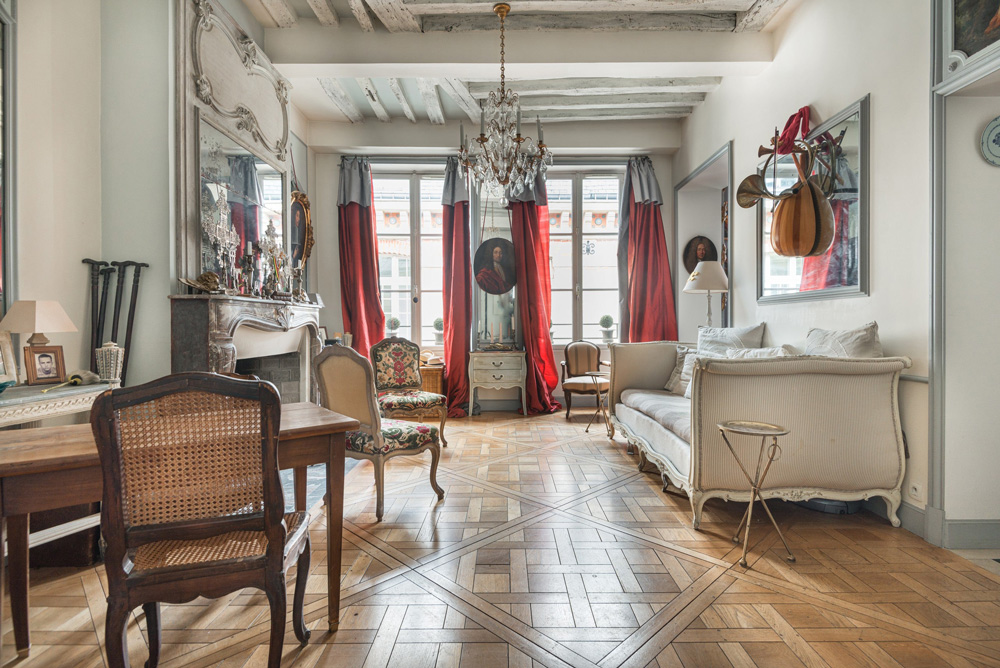Espace pour tournage à Paris - appartement historique