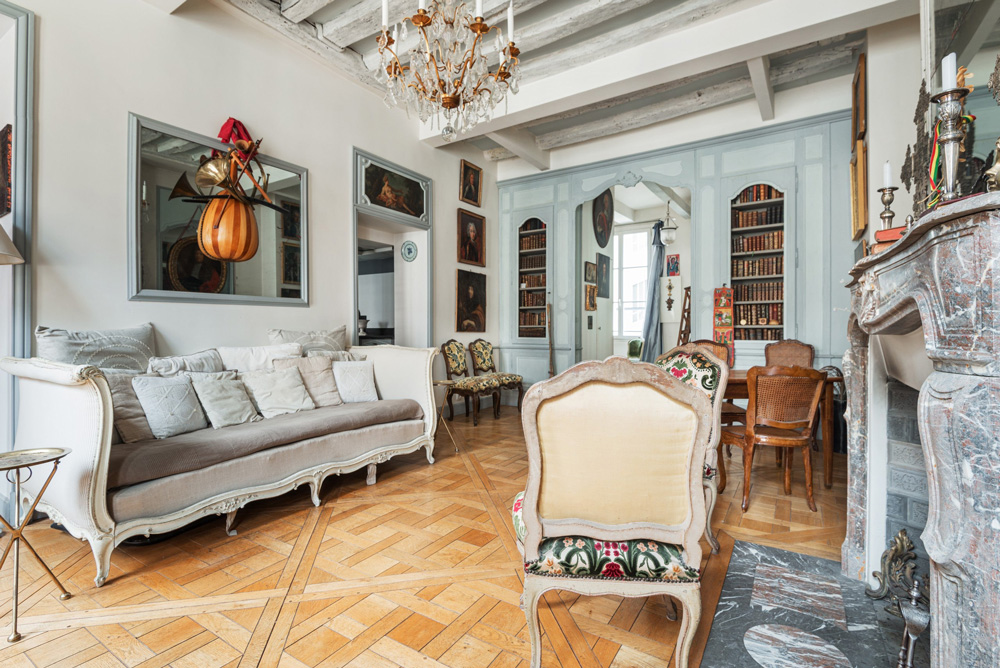 Espace pour tournage à Paris - appartement historique