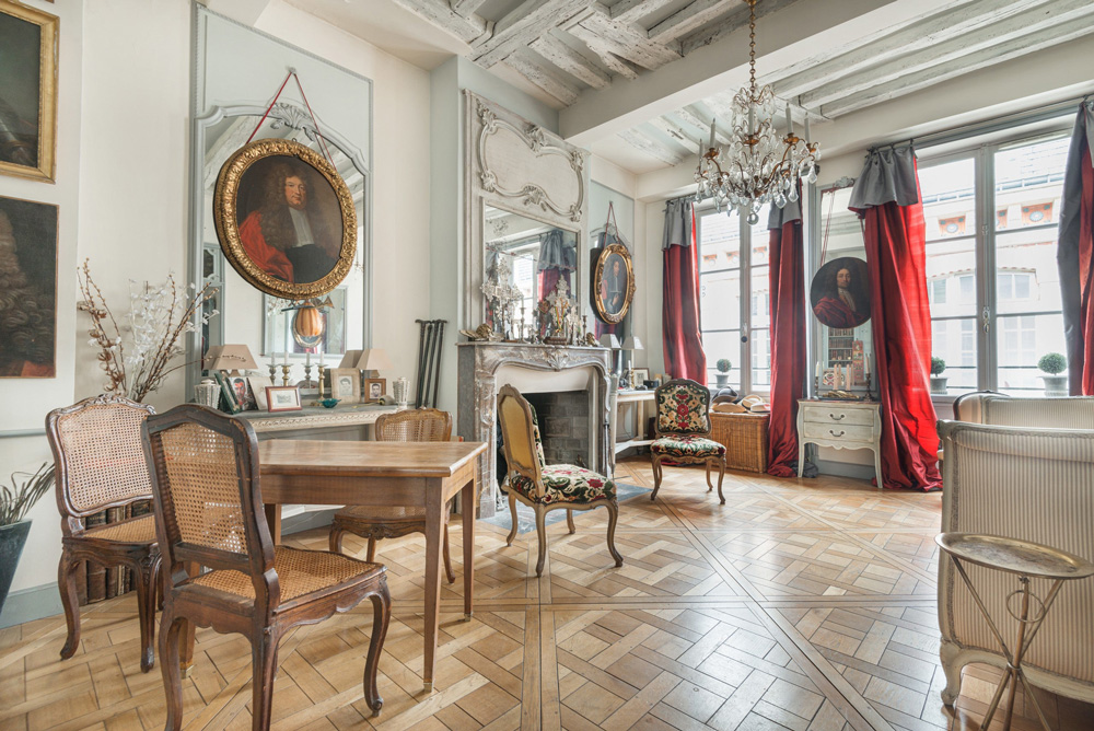 Espace pour tournage à Paris - appartement historique