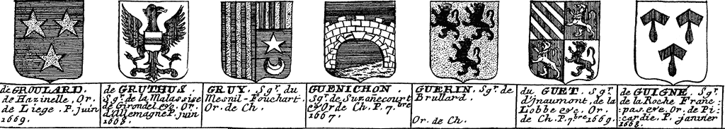 Armoiries familiales, armes, blason
