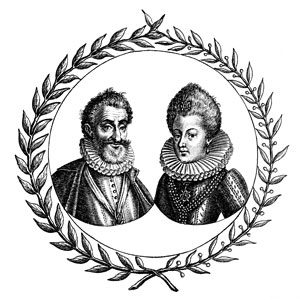 Masques de protection : Henri IV et Marie de Médicis