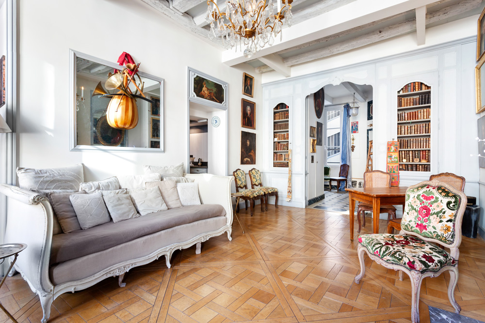 Espace pour tournage à Paris - appartement historique