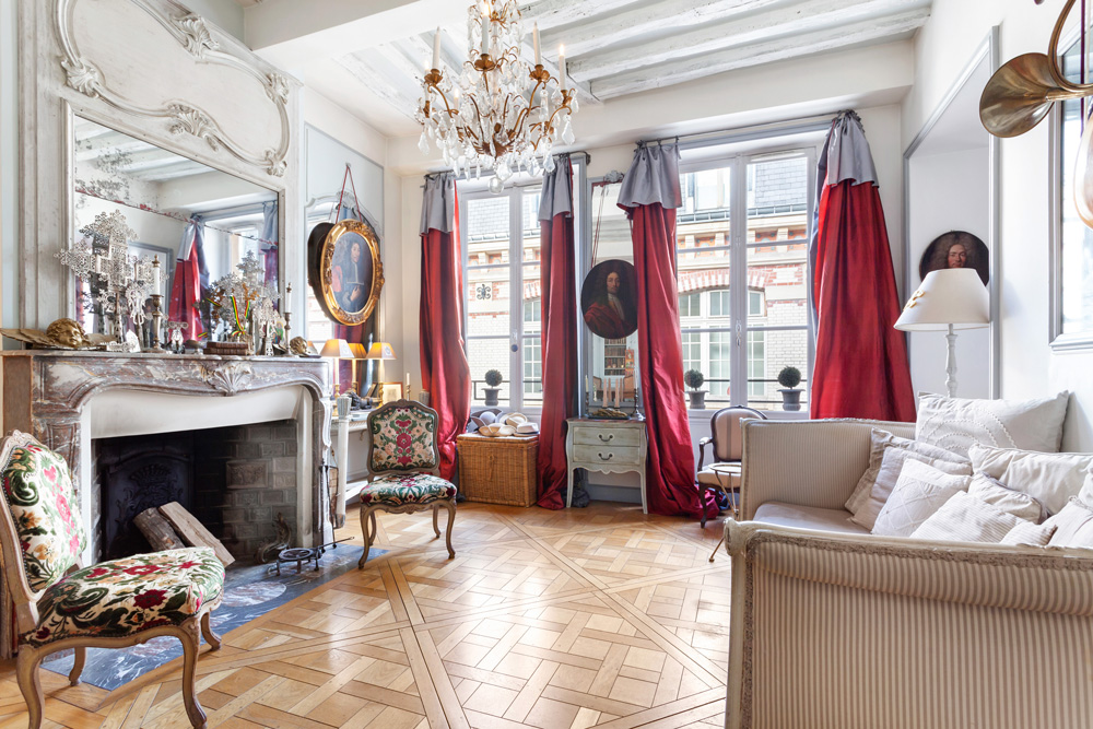Espace pour tournage à Paris - appartement historique