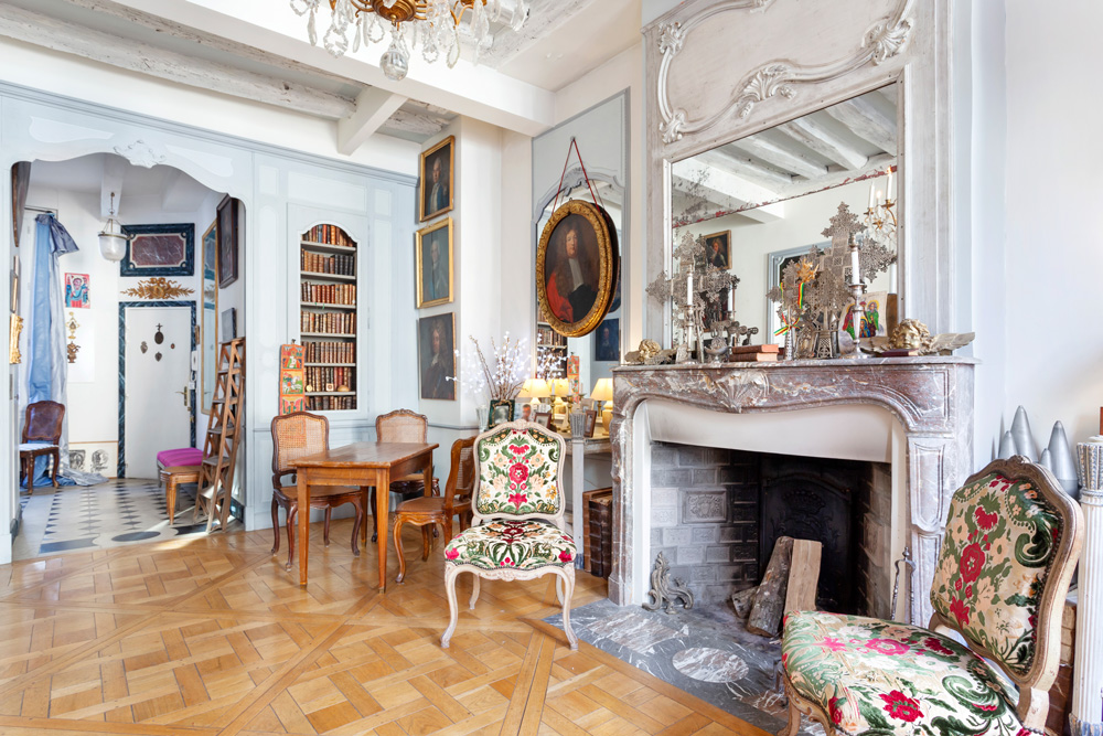 Espace pour tournage à Paris - appartement historique