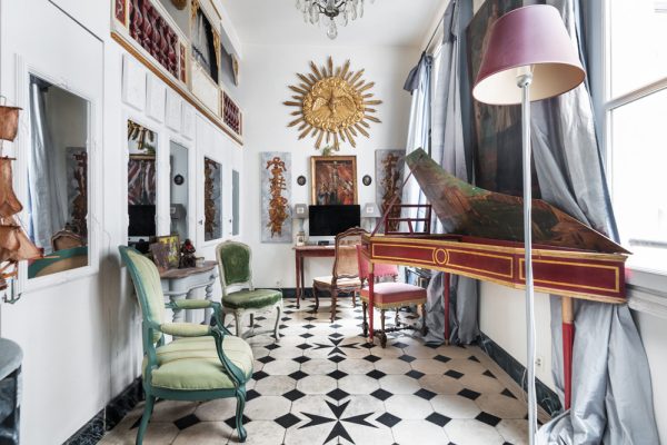 Le salon de musique de La Jussienne - appartement pour vos productions
