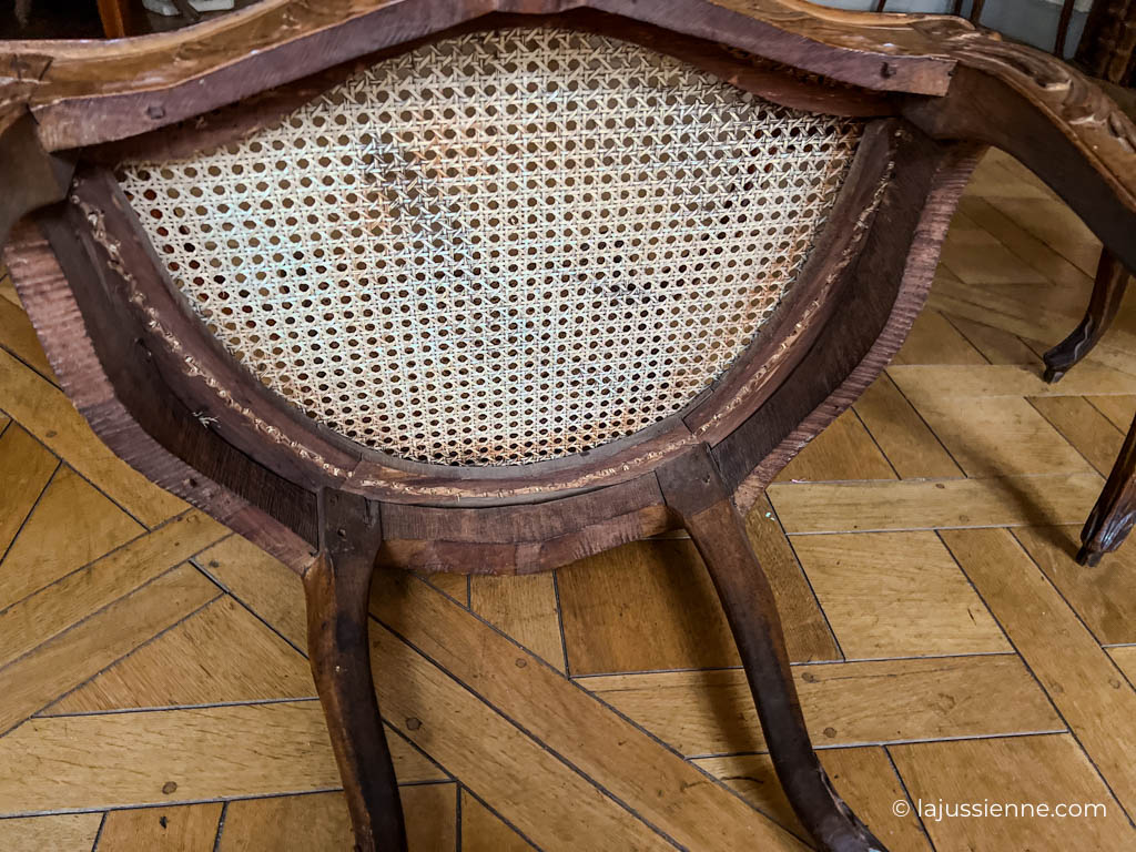 Paire de fauteuils Louis XV cannés d'époque XVIIIème