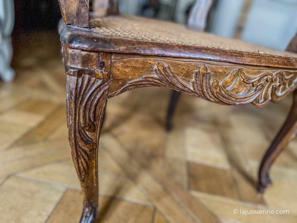 Paire de fauteuils Louis XV cannés d'époque XVIIIème